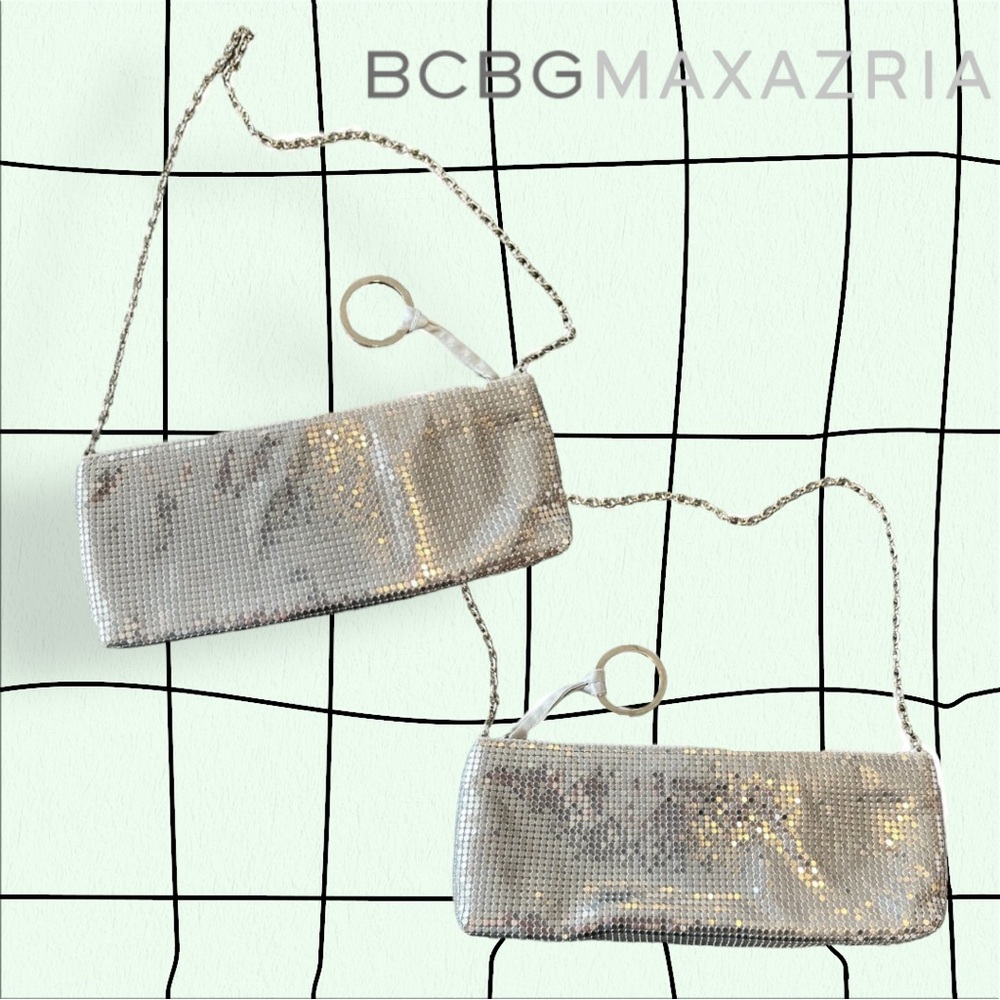 BCBG Evening Chainmail Bag